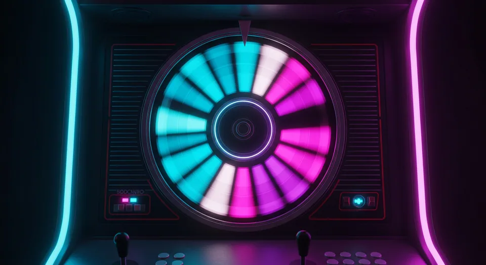 Frequency Wheel spin game